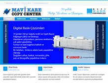 Tablet Screenshot of mavikarereklam.com